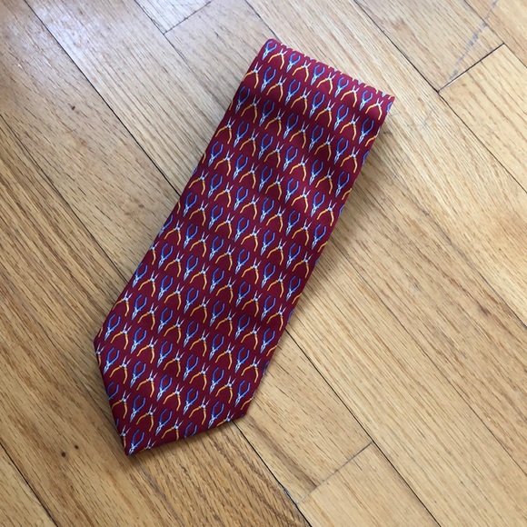 BANANA REPUBLIC MADE IN ITALY TIE - Picture 1 of 5
